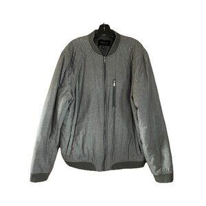 Banana Republic Bonnet Jacket Size XL Gray Pockets Zip Closure Medium Weight